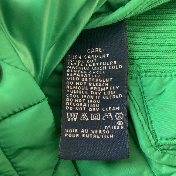 RALPH LAUREN SPORT Quilted Equestrian Vest Polo Crest Old Money Heritage Prep M - Picture 8 of 13